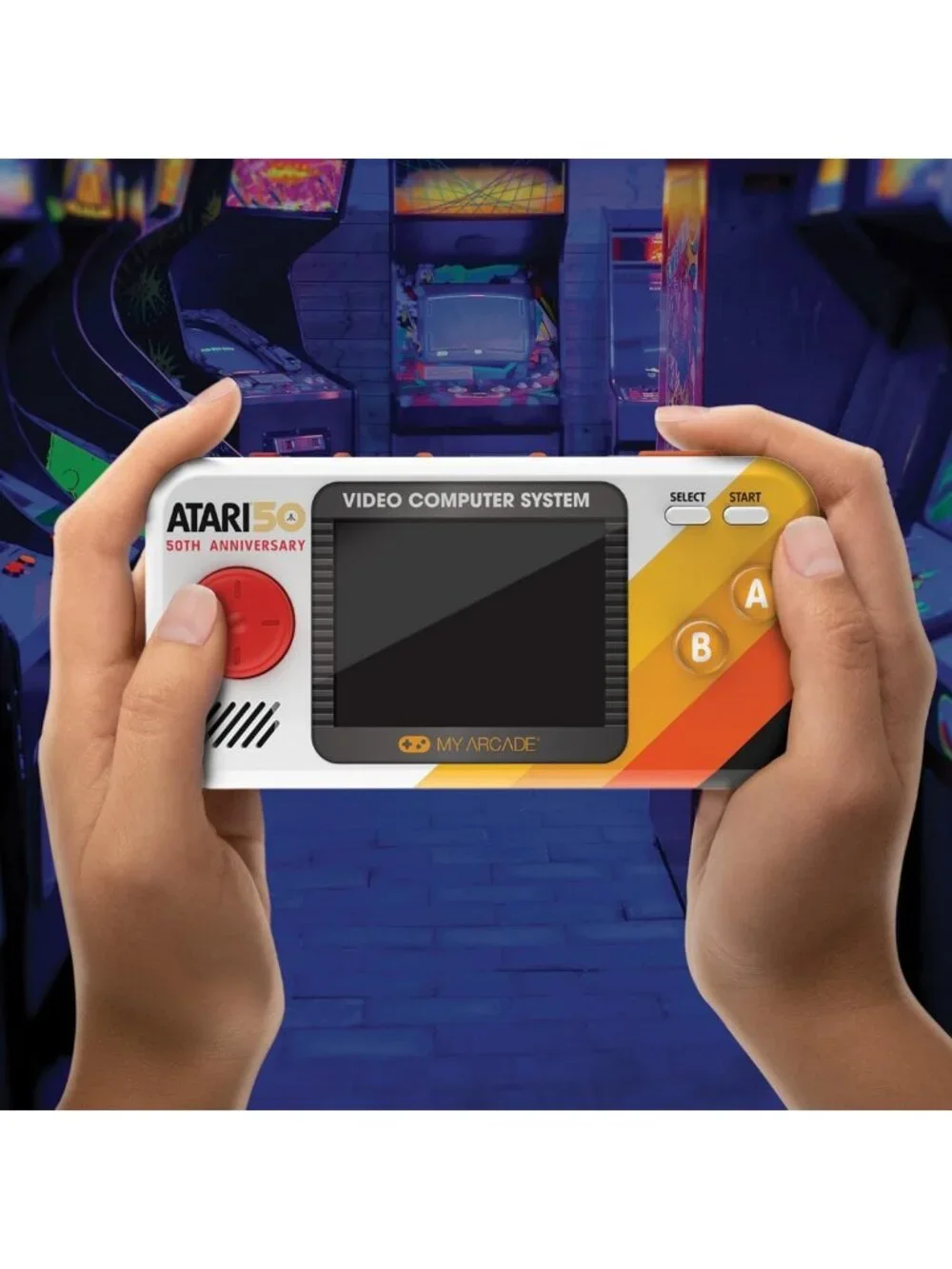 Portable Retro Gaming Console with 100 Preloaded Games & 2.8